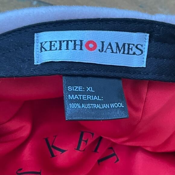 Keith James Australian Wool Pink Newsboy Gatsby Flat Cap Size XL main image 16